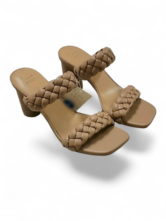 a new day Shoes - Basil Braided Heels